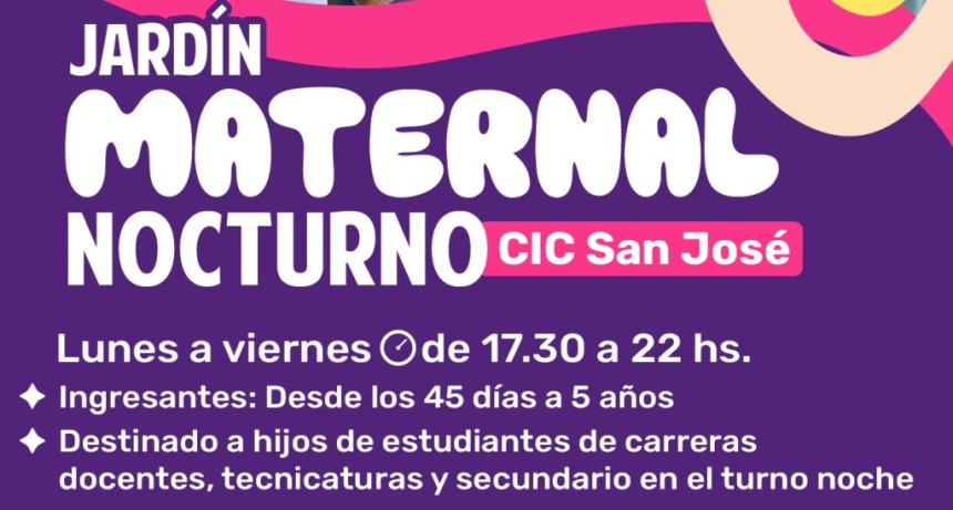 Lincoln: Abri&oacute; la inscripci&oacute;n para el Jard&iacute;n Maternal en contraturno 