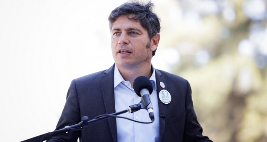 Kicillof inaugur&oacute; la nueva red de distribuci&oacute;n de agua potable en la Isla Mart&iacute;n Garc&iacute;a