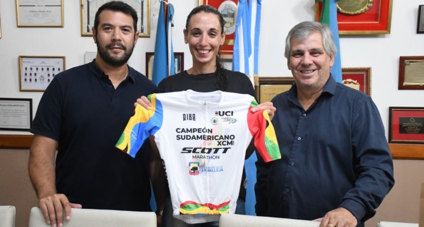 Chivilcoy: Britos recibi&oacute; a Marina Arce, campeona sudamericana de XCM