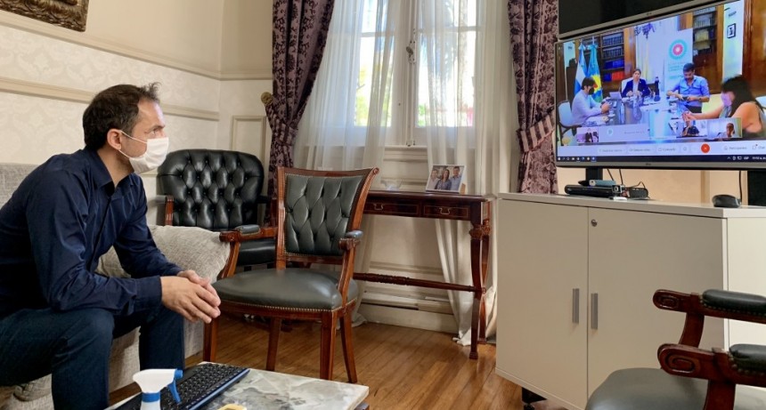Campana: Abella participó de una reunión con Kicillof e intendentes del AMBA