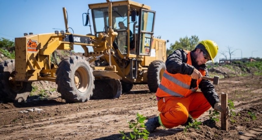 Quilmes: Continúan las obras en la nueva traza del acceso sudoeste 