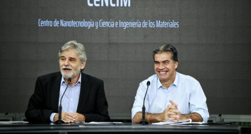 Chaco: Capitanich y Filmus anunciaron la creación de un Centro de Nanotecnología, Ciencia e Ingeniería de los Materiales 