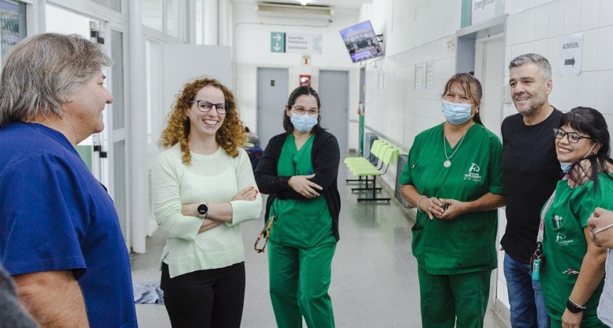 Hurlingham: Zabaleta incorporó tres nuevos consultorios de guardia en el Hospital Municipal