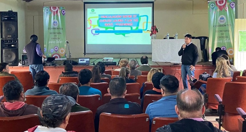 Corrientes: Se realizó el taller de Sociabilización del proyecto “Construcción LAT futura ET Curuzú Laurel - vinculación LAT Itá Ibaté – Ituzaingó”