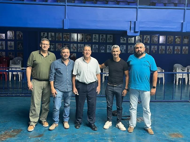 Junín: Integrantes de la Comisión Municipal de Boxeo se reunieron con la Federación Argentina de Box