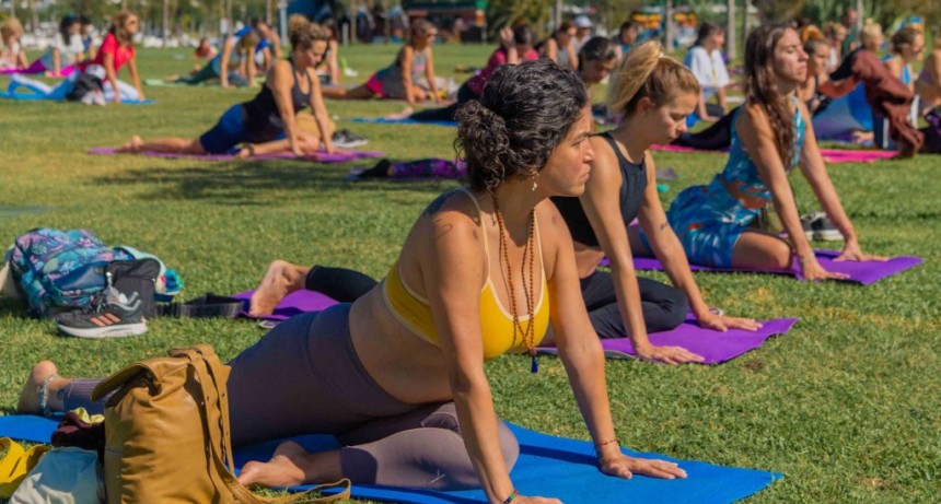San Fernando: Un nuevo evento masivo de Yoga tendrá lugar en el Parque Náutico  