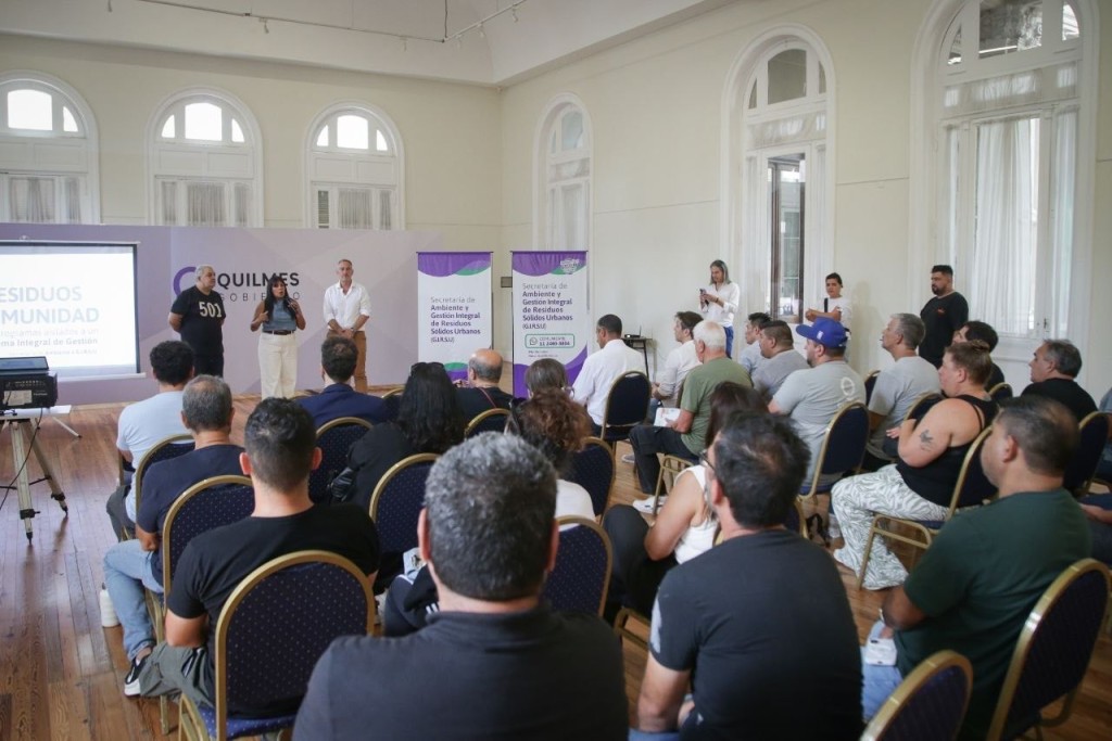 Quilmes: El Municipio lanz&oacute; el programa &ldquo;Menos Residuos + M&aacute;s Comunidad&rdquo; 
