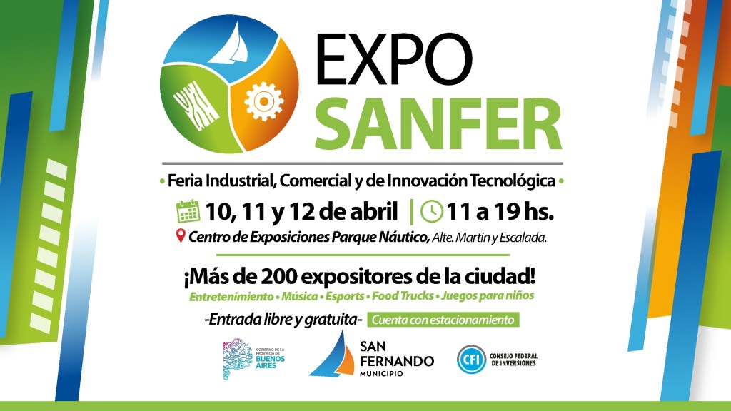San Fernando: Este fin de semana vuelve &ldquo;Expo Sanfer&rdquo;, gran feria de industrias, comercios e innovaci&oacute;n tecnol&oacute;gica