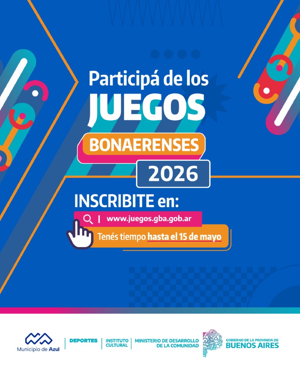 Azul: Comenz&oacute; la inscripci&oacute;n para los Juegos Bonaerenses 2026