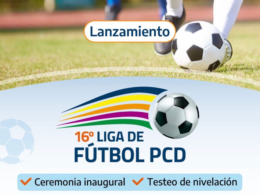 Berisso: El Municipio present&oacute; la 16&deg; Liga de F&uacute;tbol PCD