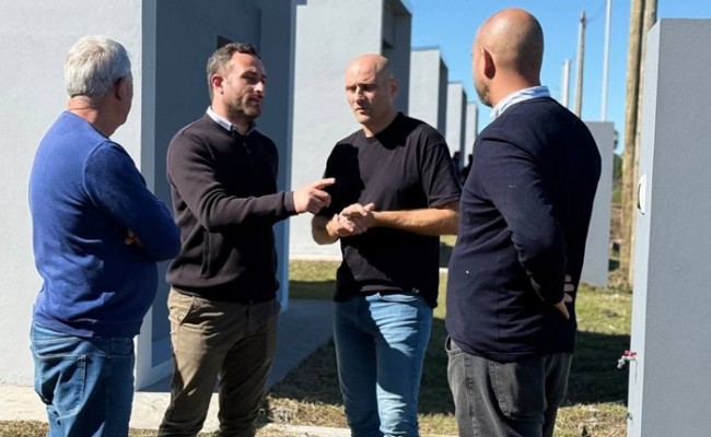 La Provincia avanza con la obra de viviendas en Alberti