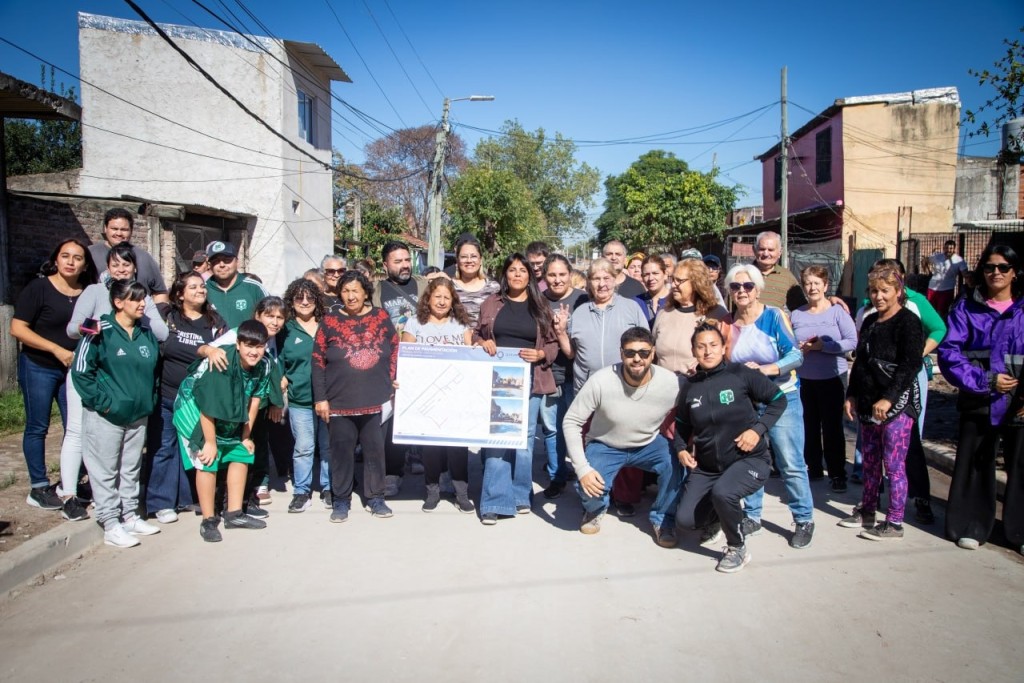 Quilmes: Avanzan las obras de pavimentaci&oacute;n de 13 cuadras en Bernal 