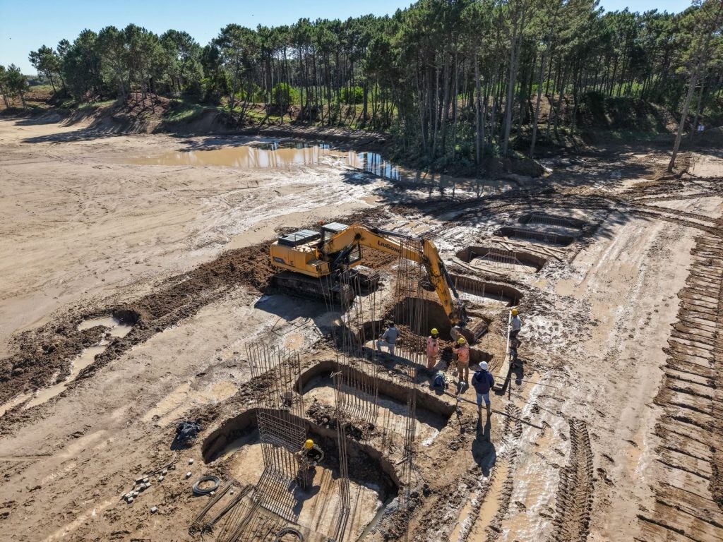 Pinamar: La Municipalidad avanza con una etapa clave en la Planta Depuradora