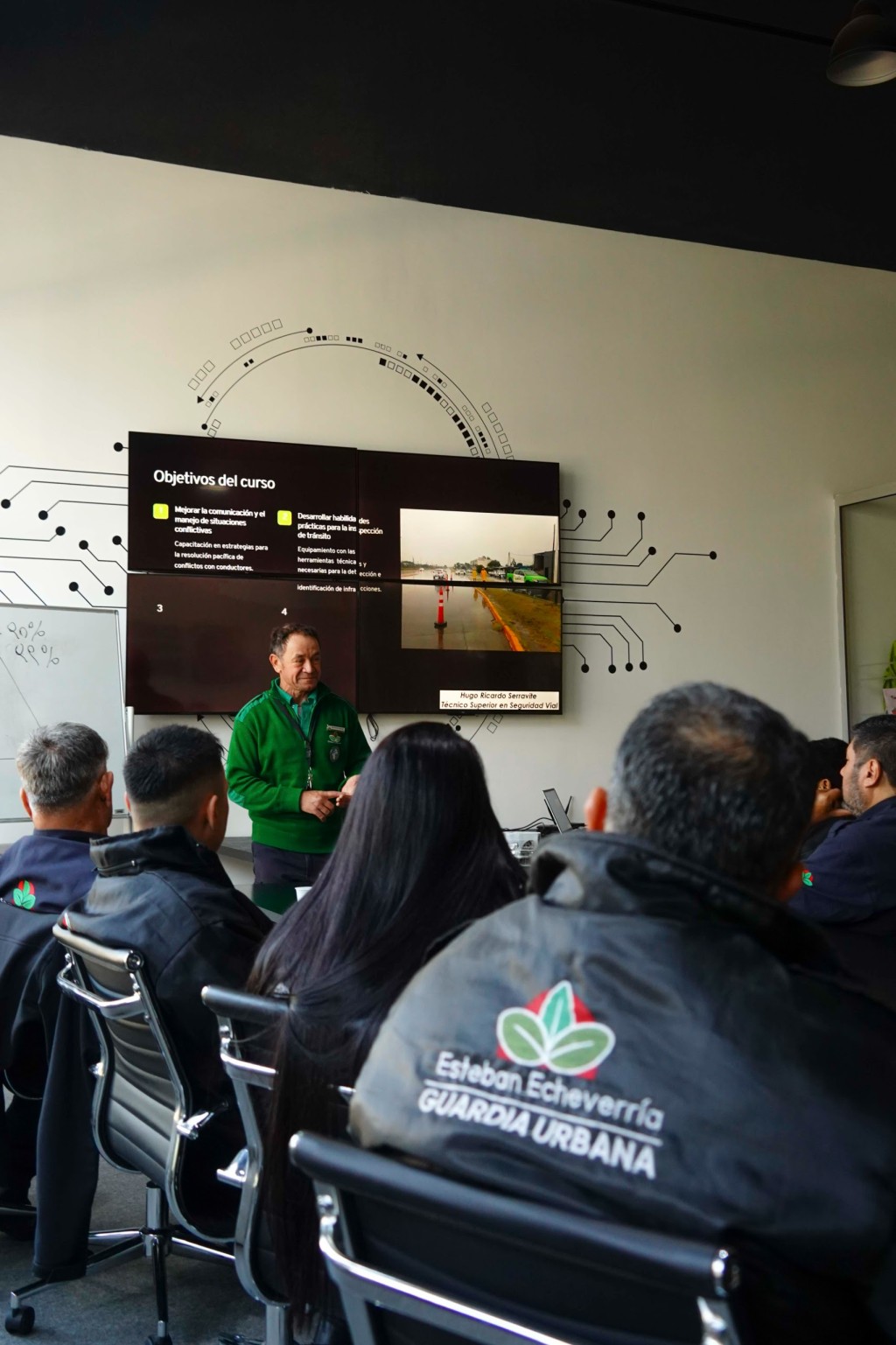 Esteban Echeverr&iacute;a: Comenz&oacute; la formaci&oacute;n para agentes de control y seguridad vial 