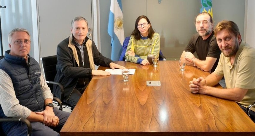 E. Echeverr&iacute;a: Fernando Gray se reuni&oacute; con la Ministra Batakis 