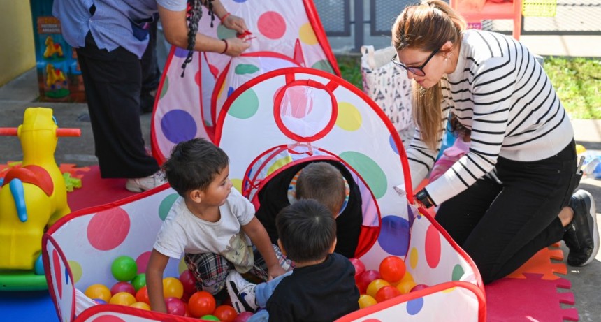 Tigre: El Municipio entreg&oacute; materiales destinados a la primera infancia