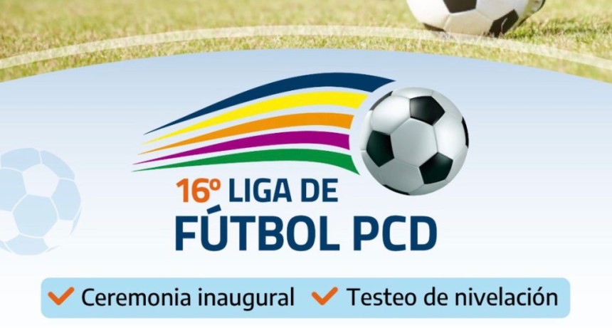 Berisso: El Municipio present&oacute; la 16&deg; Liga de F&uacute;tbol PCD