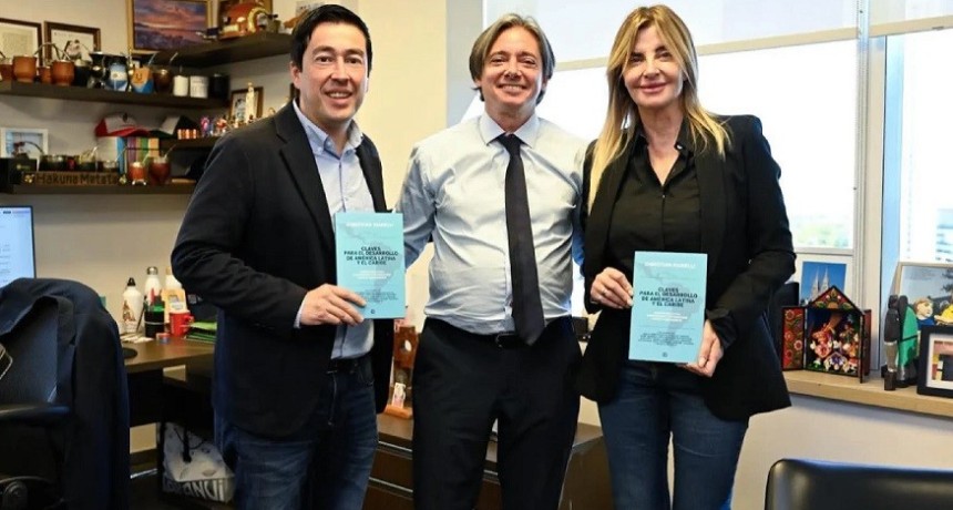 Malvinas Argentinas:  Nardini se reuni&oacute; con autoridades del Banco de Desarrollo de Am&eacute;rica y El Caribe para impulsar pol&iacute;ticas sustentables