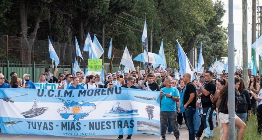 Moreno: Repudio y acciones judiciales por ingreso de tropas militares estadounidenses en el distrito