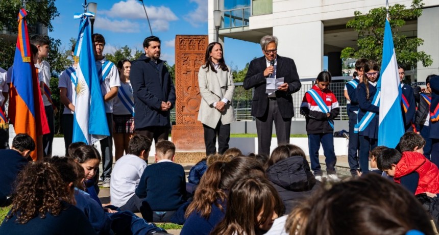 Vicente L&oacute;pez: El Municipio conmemor&oacute; el 111&deg; aniversario del Genocidio Armenio