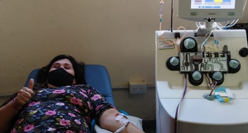 Tapalqué: Pacientes del distrito donan plasma 