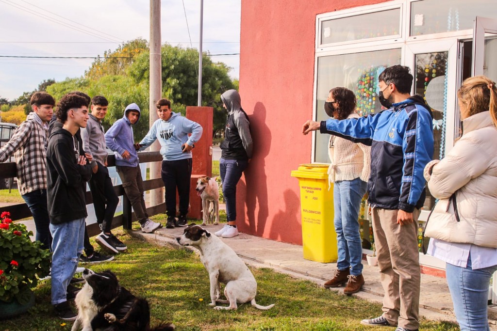 Tapalqué: Estudiantes de la Secundaria N° 1 visitaron el área ambiental 
