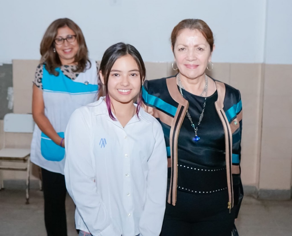 Pte. Perón: Blanca Cantero participó del acto en la Escuela Primaria N°13 