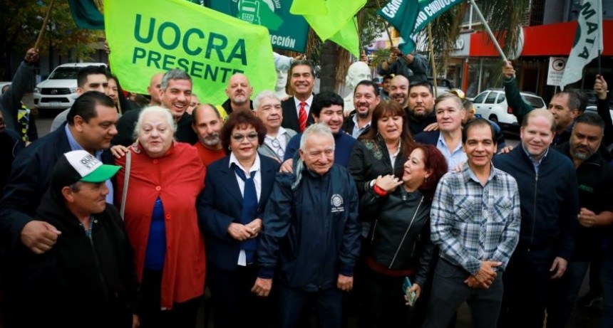 Capitanich: “El pueblo trabajador tiene que ser protagonista en la defensa de sus derechos y en los cambios que el país y el mundo necesita” 