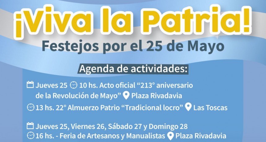 Lincoln: El Municipio se prepara para celebrar la Revolución de Mayo 