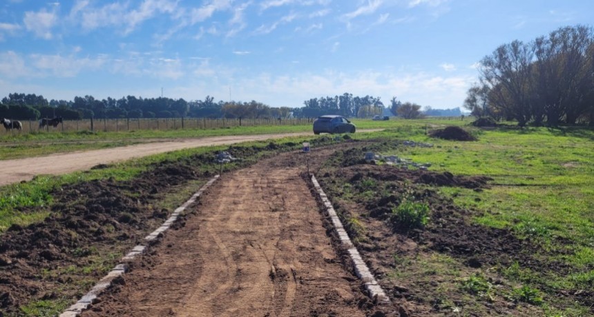 Lobería: Se inició la segunda etapa del camino del Sirga 
