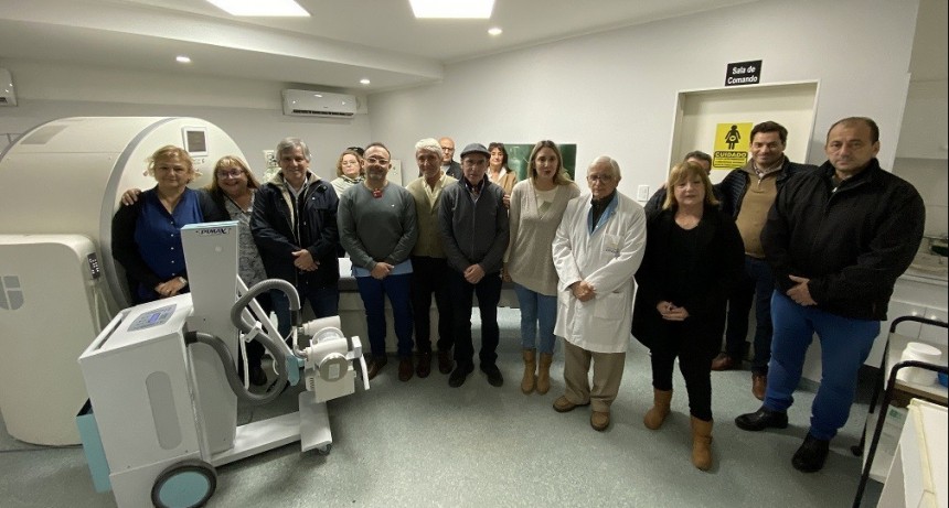 Chivilcoy: Britos presentó el nuevo equipamiento para el Hospital Municipal