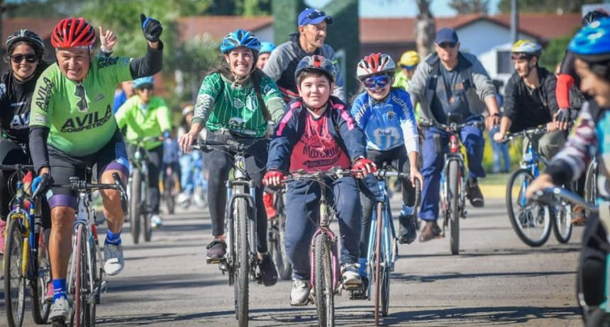 Malvinas Argentinas: Se realizó la Segunda Bicicleteada Familiar en el distrito