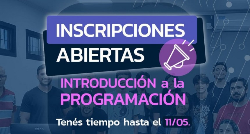 Chaco: Continúa abierta la inscripción al curso “Introducción a la Programación” 