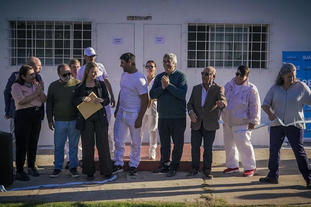 Javier Rodríguez puso en marcha el Frigorífico Municipal en Huanguelén