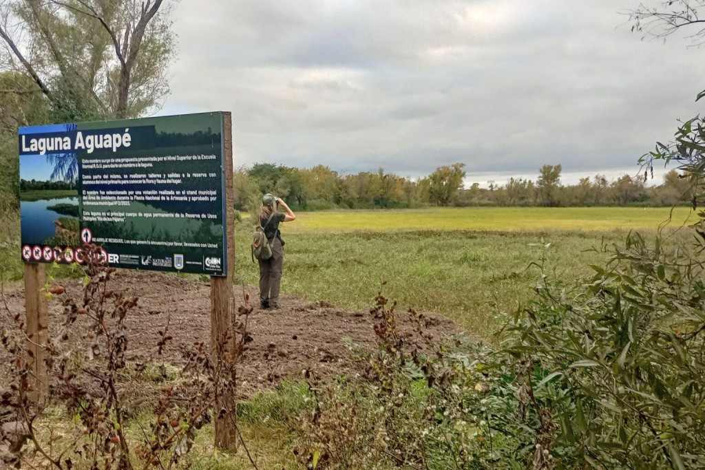 Colón (ER): El Municipio fue sede de una jornada de capacitación en observación de aves en el marco del Global Big Day