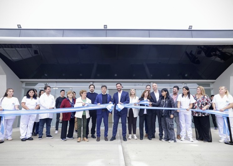 Kicillof inauguró una Unidad de Diagnóstico Precoz en Escobar