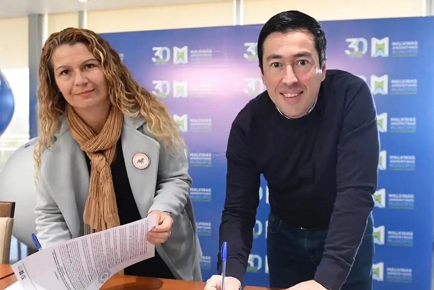 Malvinas Argentinas: Nardini firmó un convenio para el rescate y protección de equinos decomisados