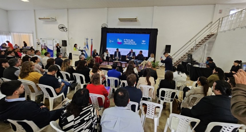 Colón (ER): Walser participó del 1er Foro Binacional de Termalismo y Enoturismo 2025