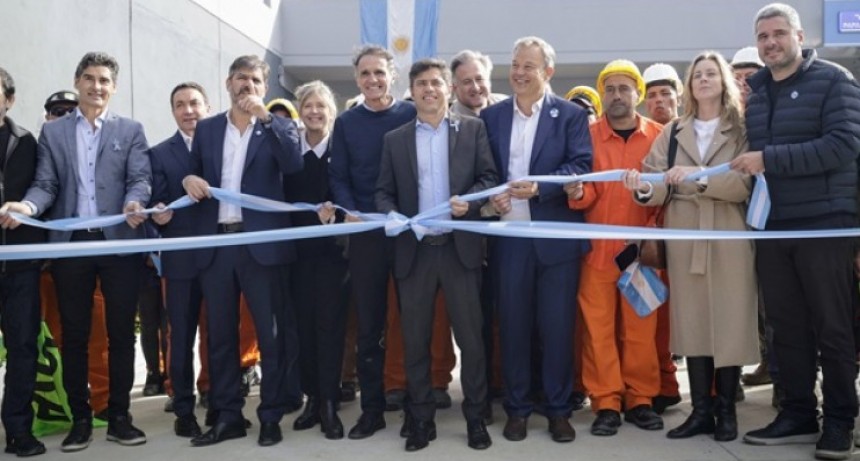 Kicillof inauguró el nuevo viaducto “Papa Francisco” en la Ruta Provincial N°4