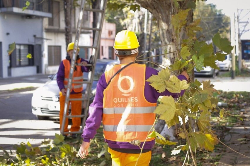 Quilmes: El Municipio dio inicio al Plan Integral de Poda Correctiva y Responsable 2026 