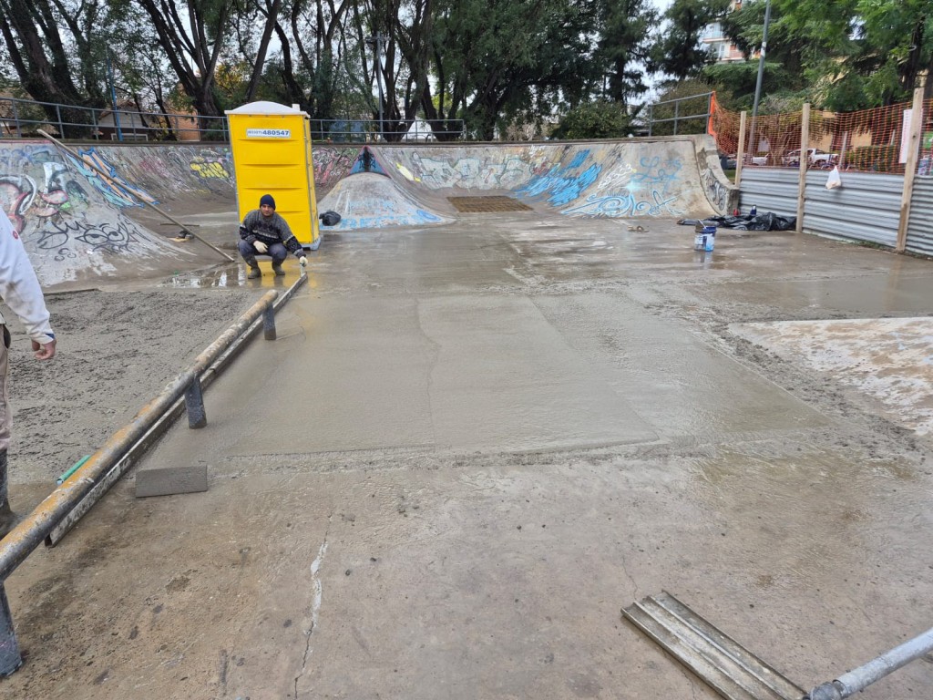 Escobar: Contin&uacute;a la renovaci&oacute;n integral del skatepark de &ldquo;El Campito&rdquo;