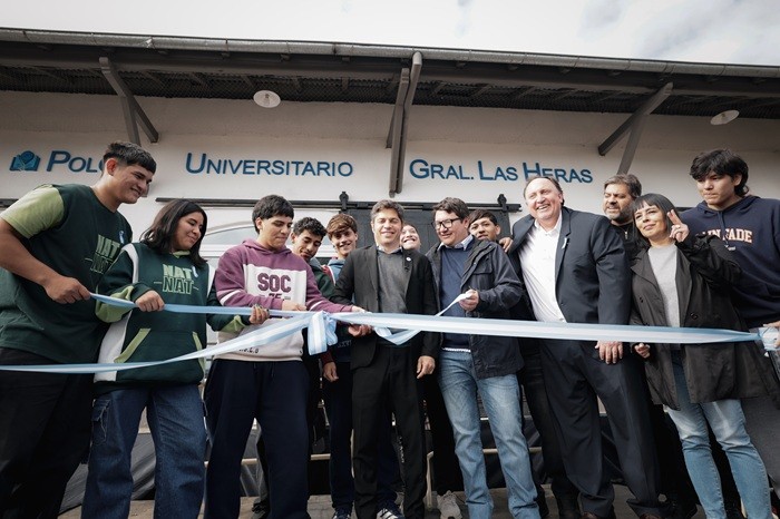 Kicillof inaugur&oacute; el nuevo Polo Universitario de General Las Heras