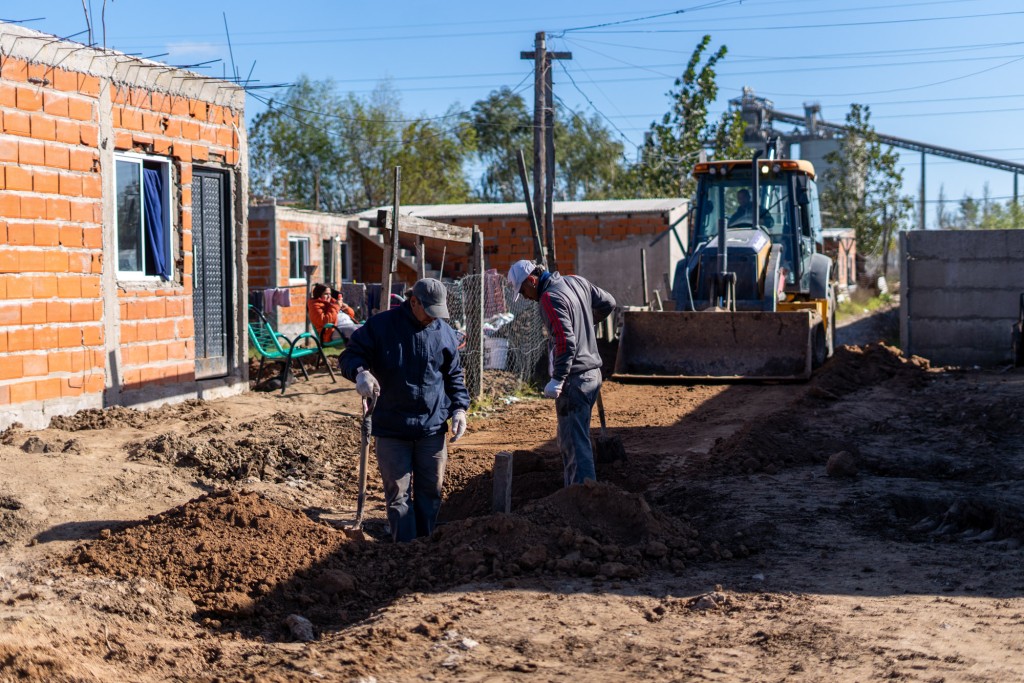 Campana: El Municipio lleva adelante un plan hidr&aacute;ulico y de mejoramiento integral en San Luciano