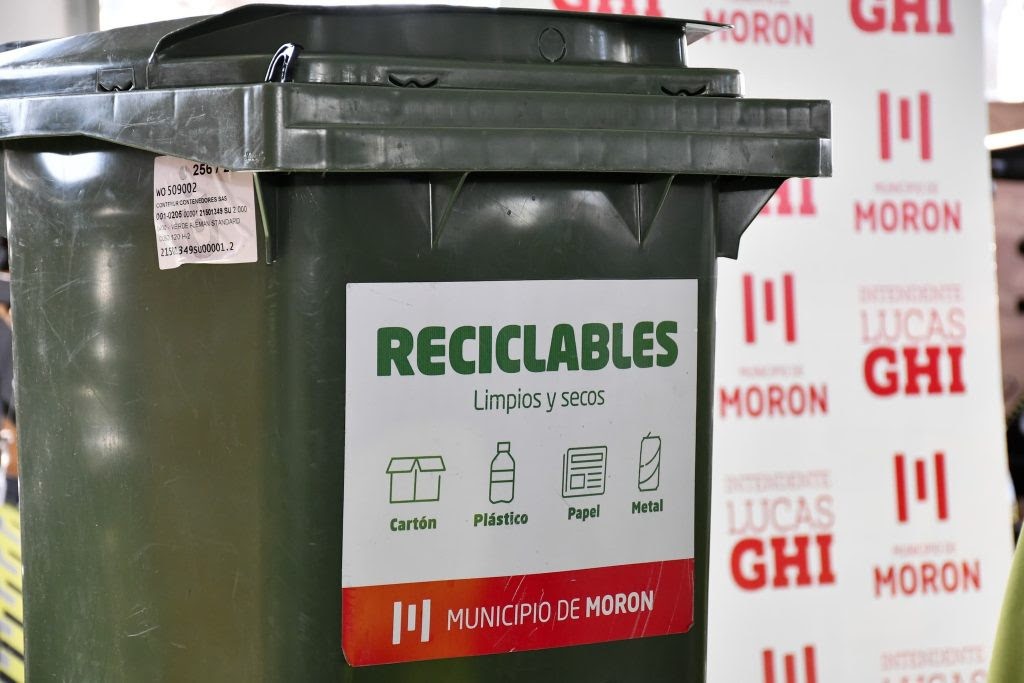 Mor&oacute;n: El Municipio implementa el sistema de recolecci&oacute;n diferenciada de residuos para comercios