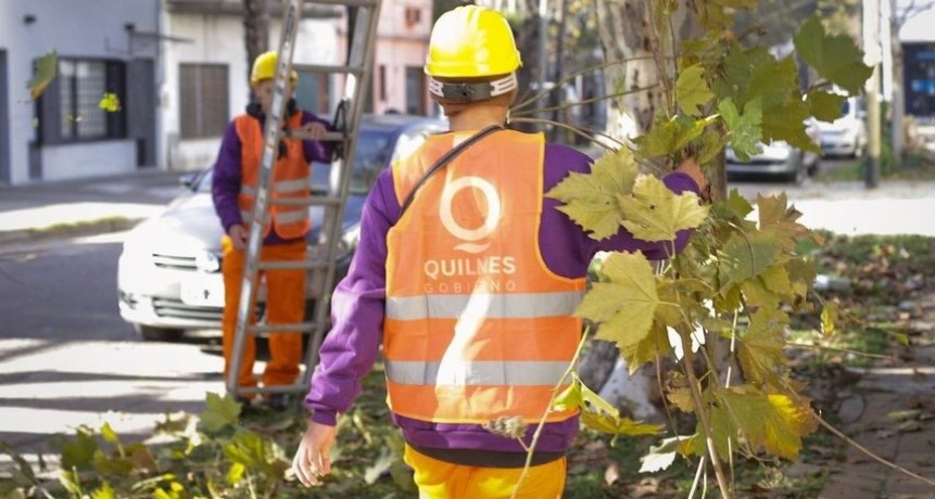 Quilmes: El Municipio dio inicio al Plan Integral de Poda Correctiva y Responsable 2026 