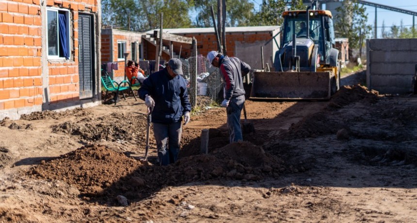 Campana: El Municipio lleva adelante un plan hidr&aacute;ulico y de mejoramiento integral en San Luciano