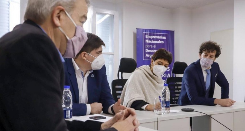 Quilmes: Mayra se reunió con autoridades de la asociación de empresarios y empresarias para el desarrollo argentino 