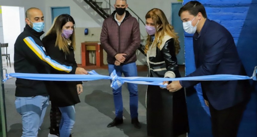 Avellaneda: Chornobroff y Sierra inauguraron obras en clubes de barrio del distrito