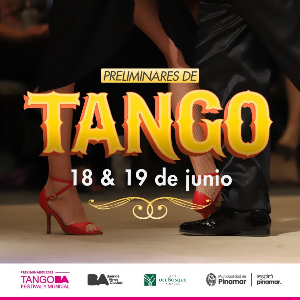 Pinamar: Se realizará los preliminares del Mundial de Tango 2022 en el distrito 