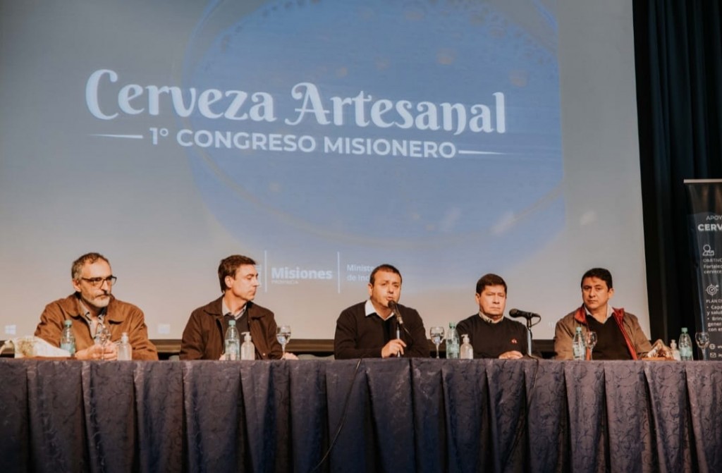 Misiones: Herrera Ahuad participó en la apertura del primer congreso misionero de Cerveza Artesanal 